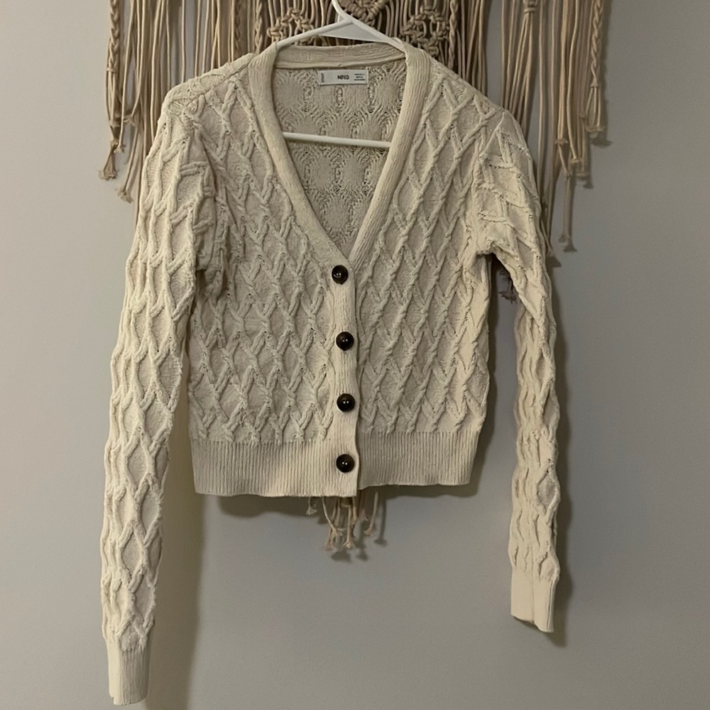 Mango knit cardigan